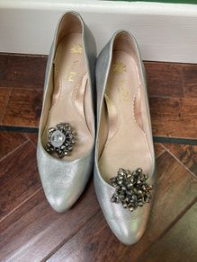 Van Dal Silver Shoes