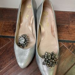 Van Dal Silver Shoes