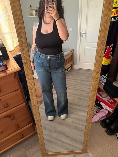 River island flared jeans