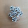 Floral diamante brooch Image 2