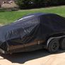 Trailer covers  transportation tarpaulin covers boating camping storage covering Image 3
