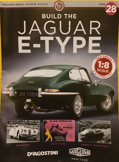 Build The 1/8 scale Jaguar E-Type (various issues)