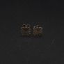 925 Silver Sunburst Stud Earrings Image 10