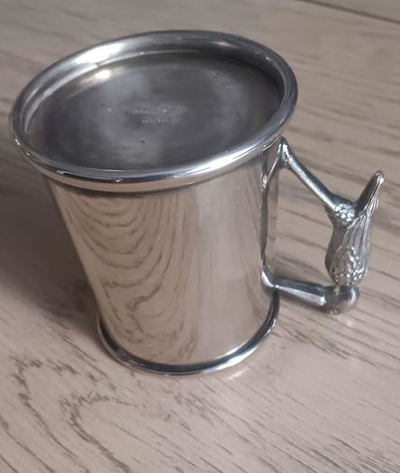 Vintage Silver Plated Christening Cup