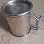 Vintage Silver Plated Christening Cup Image 4