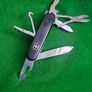 Vintage Black Swiss Army Knife. Image 2