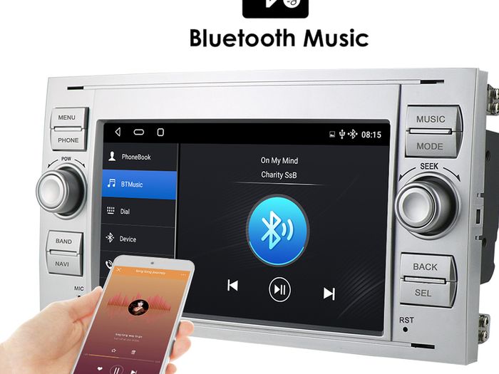 Android Car Radio for Ford Focus 2007 Mondeo S-max C MAX Kuga Galaxy Fiesta Transit Fusion Connect Autoradio Multimedia Carplay