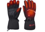 Savior Large Heated Gloves with Rechargeable Li-ion Battery Heated for Men and Women,Warm Gloves for Hiking Skiing,works up to 2.5-6 hours(L)