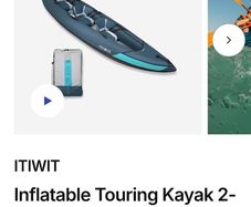 2 person Kayak plus accesories