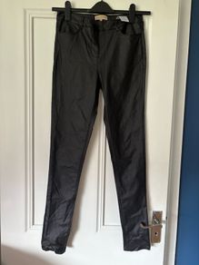 soyaconcept leather look trousers