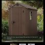 Keter 6x4 plastic shed Image 6