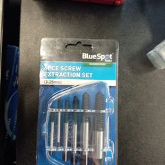 6 pce screw extraction set