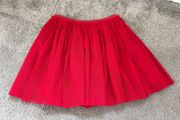 Next girl tulle red skirt 6 years 116cm