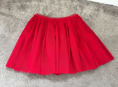 Next girl tulle red skirt 6 years 116cm