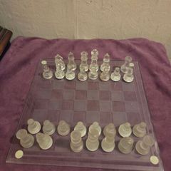 Glass Chess Board