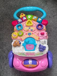 VTech Baby First Steps Baby Walker Pink