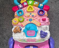 VTech Baby First Steps Baby Walker Pink