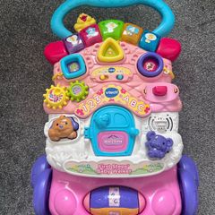 VTech Baby First Steps Baby Walker Pink