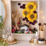 handmade frame with dry flowers! Image 2