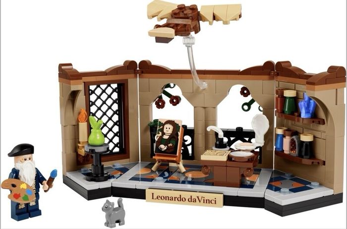 LEGO Tribute To Leonardo Da Vinci 40902 - Gwp | New | Original Box | 24h Shipping