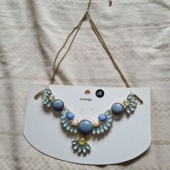 Aqua & Green Necklace