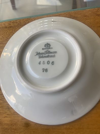 Seltmann Bavaria 1950s cup and saucer