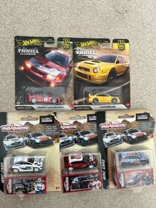Rally car diecast collection bundle brand new