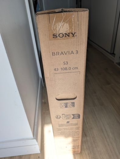 Brand New Sealed Sony BRAVIA 3 43" 4K Smart TV (K-43S3)