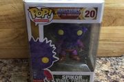 Rare !!! Masters of the universe - 1st line release - spikor  with protective case