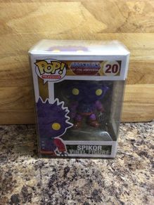 Rare !!! Masters of the universe - 1st line release - spikor  with protective case