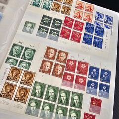 Old Swiss Stamp Album