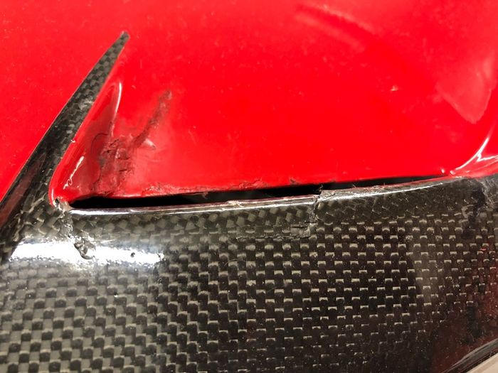 Ducati 916s Carbon Fibre Left panel