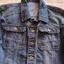 Denim cotton jacket in very good condition see last three photos for exact measurements FREE STANDARD POSTAGE INCLUDED Image 3