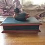 Vintage Rare FindSolid Wooden Jewellery/ Cigar/ Trinket Box Image 4