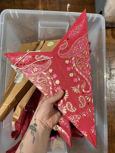 Paper Lanterns and Paper Stars Lot 250 units