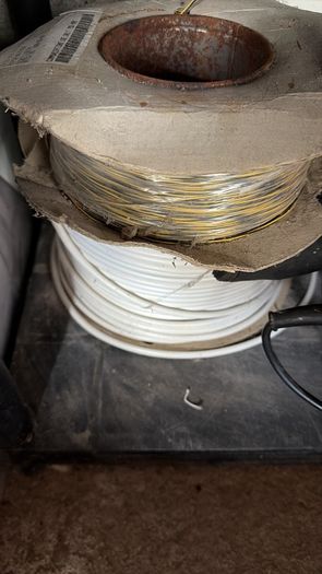 4 random rolls of cable