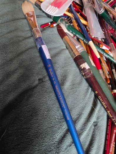 430X Professional Painting Brushes made in England Winsor Newton sable brushes Oil Painting Watercolour Hog bris