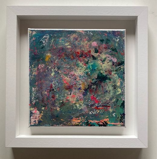 Original Abstract Painting Framed Original Abstract Painting Contemporary Irish Art Fairy Art