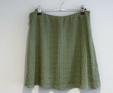 New Primark Sage Green Polka Dot Skirt