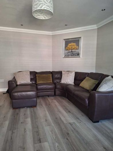 Leather couch