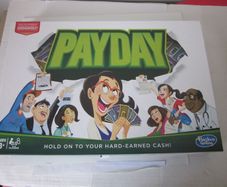 Payday Game Board by Hasbro 2016 Edition.