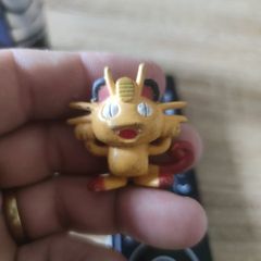 Meowth TOMY Pokemon Figure CGTSJ 1999 Nintendo 1.75" - Vintage Authentic