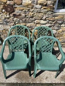 Garden Chairs x 4