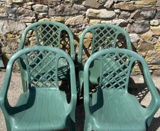 Garden Chairs x 4