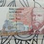 Rare Unc Ireland banknote  Parnell 100 Pound note BAK 320529 Image 5