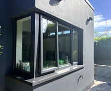 Grey and Cream French Doors and Windows