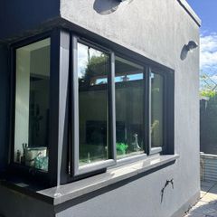 Grey and Cream French Doors and Windows