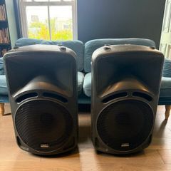 Pair of KAM SoundForce 15" Passive PA Speakers