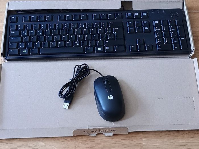 Wired Mouse and keyboard