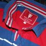 Manchester United Polo Tee Shirt S Adults Red Devils Heritage Range Image 2